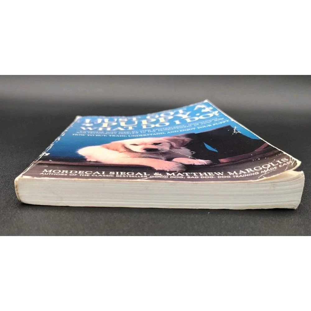 I Just Got Puppy‎ What Do I Do BOOK Mordecai Siegal Margolis SEE BB10.0MA-3316